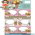 Stationery Team Етикети Paul Frank Girls
